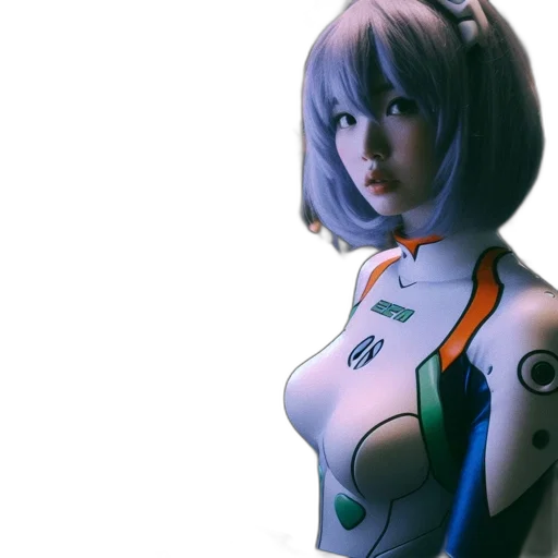 robot, face, dress, weapon transparent PNG cut-out