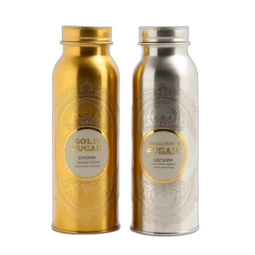 golden, earth tones, cylindrical, container transparent PNG cut-out