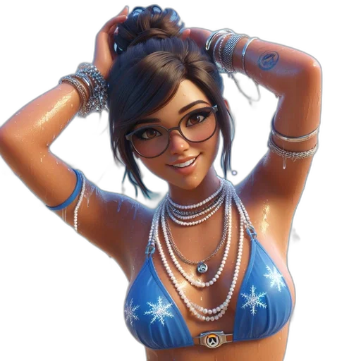 jewelry, dress, staff, face transparent PNG cut-out