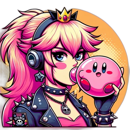 pixel art, concept art, cyberpunk, cartoon transparent PNG cut-out