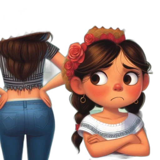 crown, dress, hair, concept art transparent PNG cut-out
