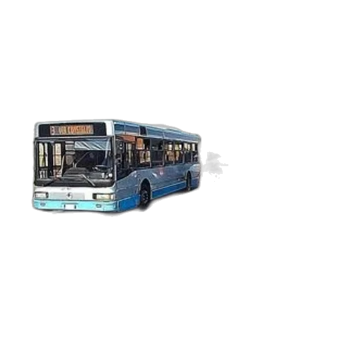 photorealistic, 3d render, bus, traveling transparent PNG cut-out