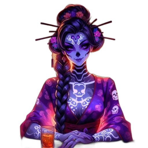 jewelry, staff, mask, dress transparent PNG cut-out