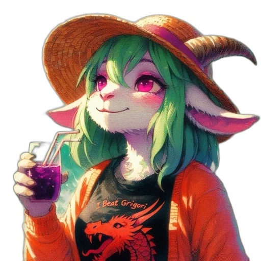 hat, dragon, jacket, dress transparent PNG cut-out
