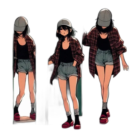 jacket, hat, dress, creature transparent PNG cut-out