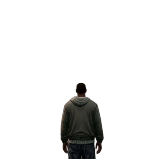 jacket, staff, robot, face transparent PNG cut-out