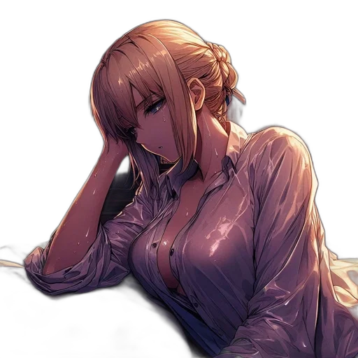 dress, face, crown, staff transparent PNG cut-out