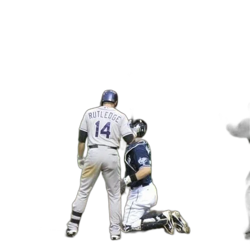 baseball, player, name, rutledge transparent PNG cut-out