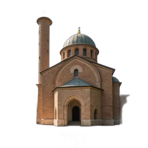 building, hat, staff, weapon transparent PNG cut-out