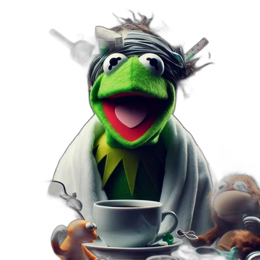 staff, animal, concept art, 3d render transparent PNG cut-out