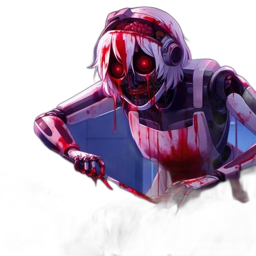 mask, creature, face, robot transparent PNG cut-out