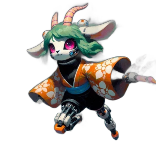 mask, staff, creature, animal transparent PNG cut-out