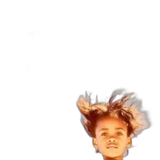 hair, face, creature, crown transparent PNG cut-out