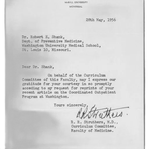 letter, struthers, dated, may transparent PNG cut-out