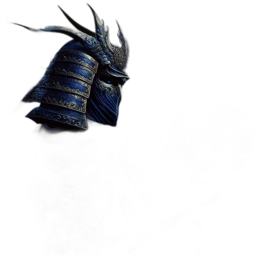dragon, mask, sword, weapon transparent PNG cut-out