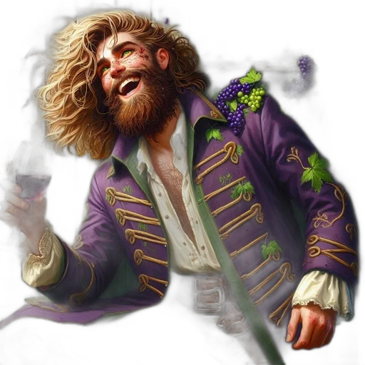 jacket, staff, fantasy art, concept art transparent PNG cut-out