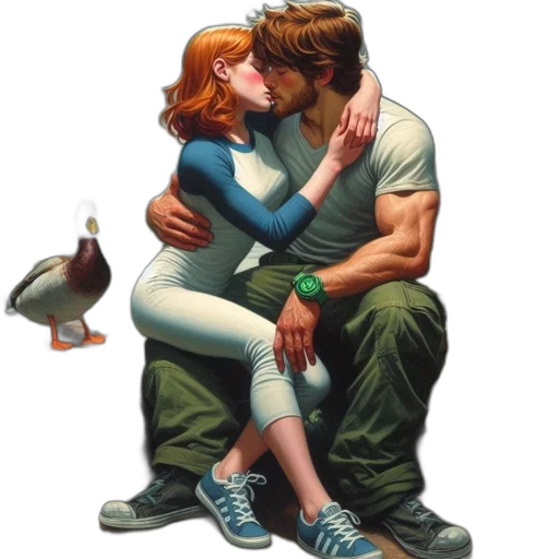 comic book art, concept art, pixel art, photorealistic transparent PNG cut-out