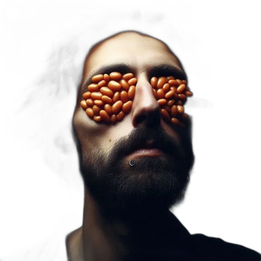 mask, face, food, crown transparent PNG cut-out