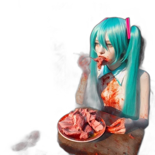 food, face, creature, mask transparent PNG cut-out