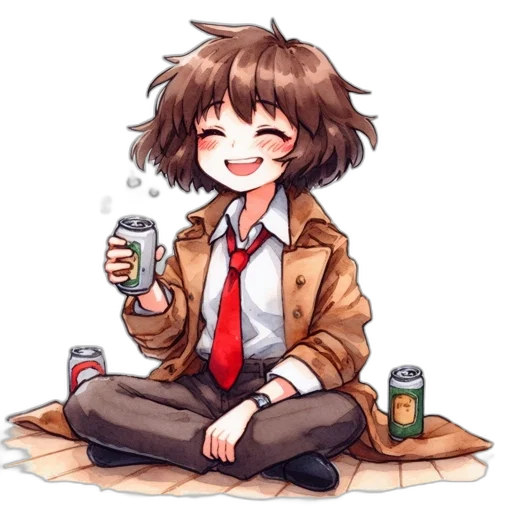 jacket, food, robot, creature transparent PNG cut-out