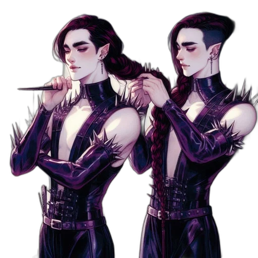 staff, concept art, fantasy art, cyberpunk transparent PNG cut-out