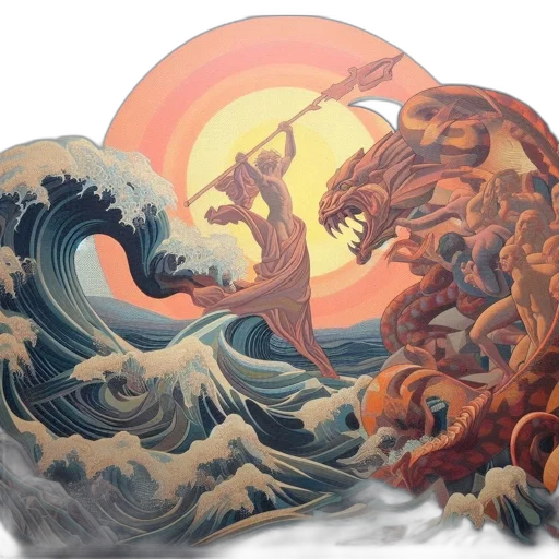 dragon, creature, sword, weapon transparent PNG cut-out
