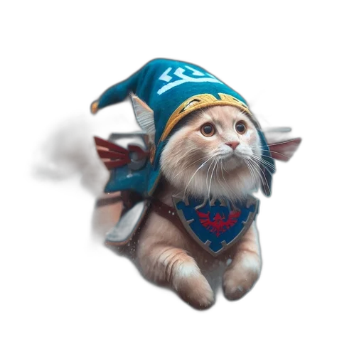 staff, animal, hat, creature transparent PNG cut-out
