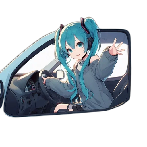 car, weapon, staff, face transparent PNG cut-out