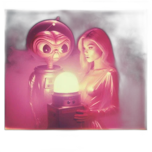 robot, mask, concept art, 3d render transparent PNG cut-out