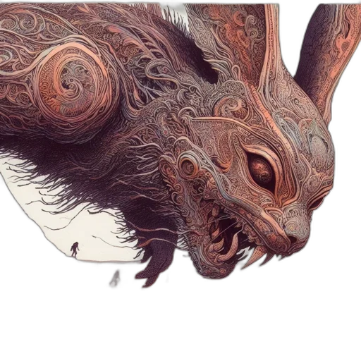 mask, dragon, creature, animal transparent PNG cut-out