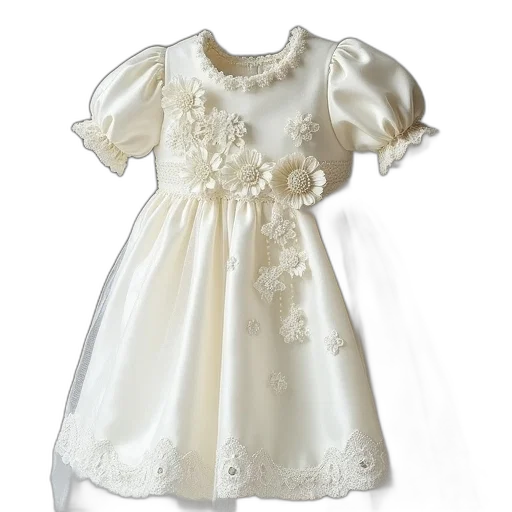 dress, christer, gown, ivory transparent PNG cut-out
