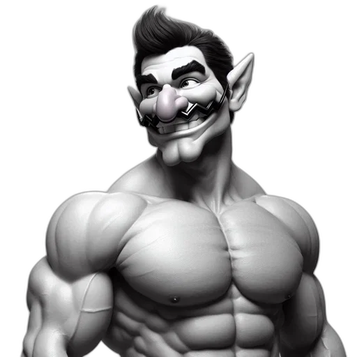 face, staff, mask, creature transparent PNG cut-out