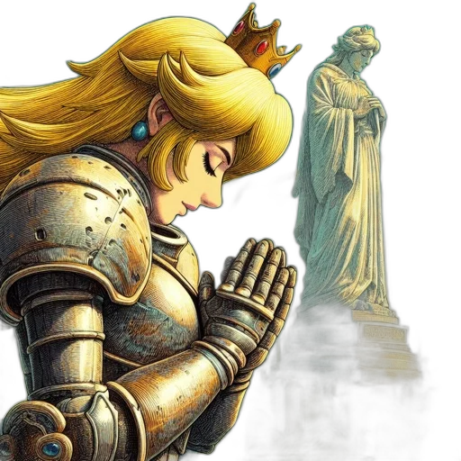 sword, crown, concept art, fantasy art transparent PNG cut-out