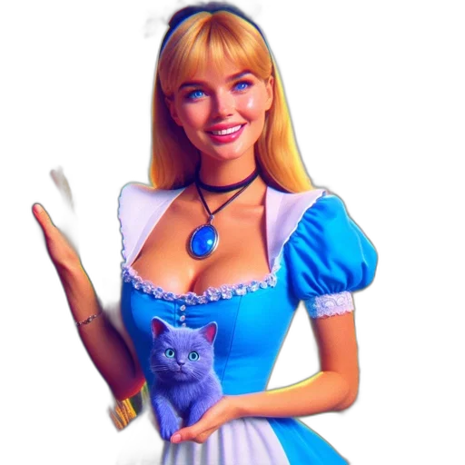 dress, staff, face, fantasy art transparent PNG cut-out