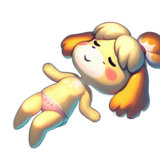 creature, animal, staff, pixel art transparent PNG cut-out