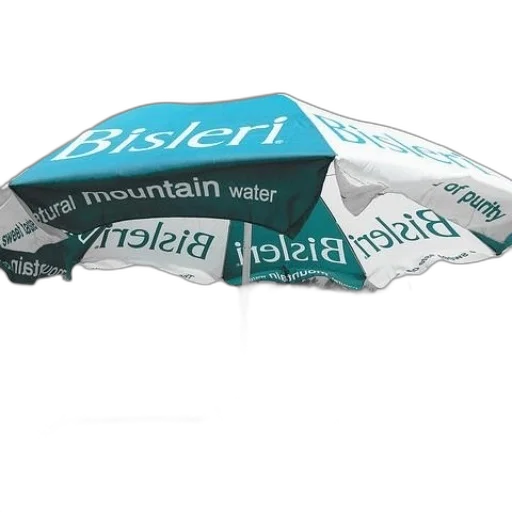 umbrella, jacket, 3d render, underwater transparent PNG cut-out