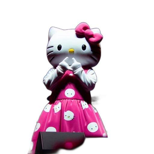 dress, staff, robot, 3d render transparent PNG cut-out