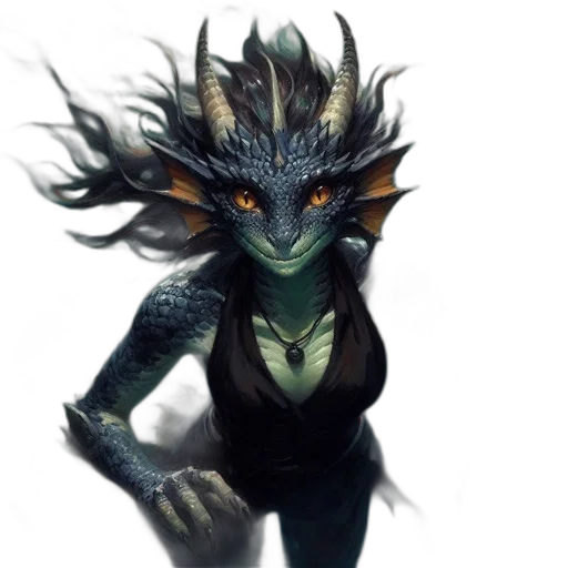 dragon, mask, creature, fantasy art transparent PNG cut-out