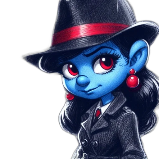 staff, hat, cartoon, concept art transparent PNG cut-out