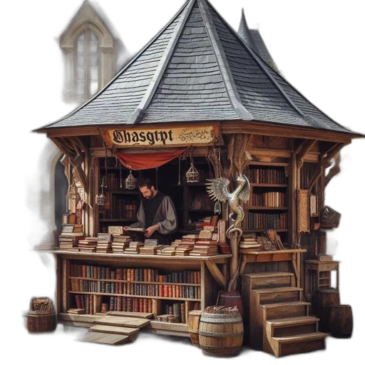 furniture, building, concept art, fantasy art transparent PNG cut-out