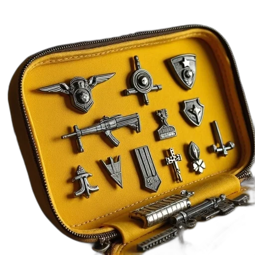 jewelry, weapon, yellow, canvas transparent PNG cut-out