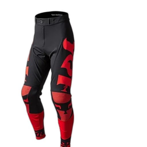 red, fox, racing, jersey transparent PNG cut-out