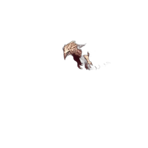 dragon, animal, creature, hair transparent PNG cut-out