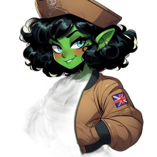 staff, hat, jacket, crown transparent PNG cut-out