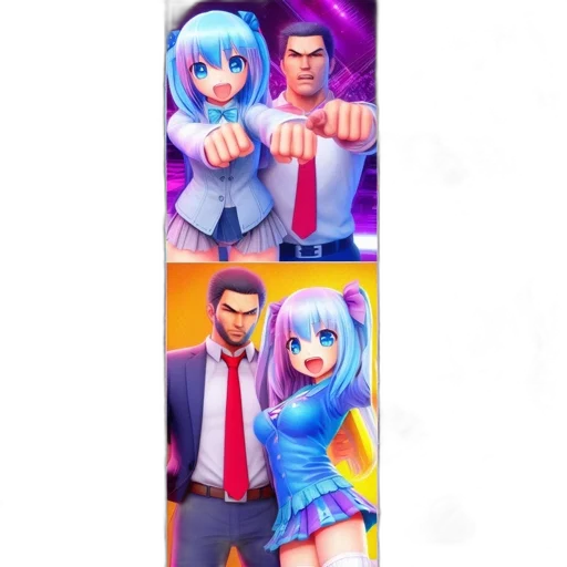 weapon, staff, dress, robot transparent PNG cut-out