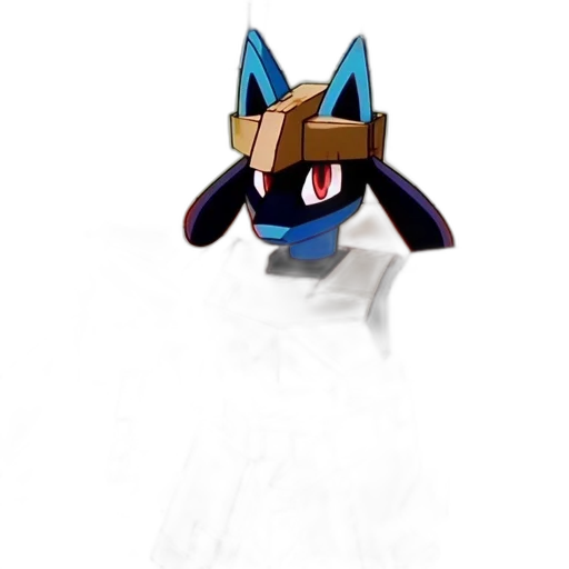 hat, mask, staff, robot transparent PNG cut-out