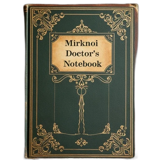 cover, country, doctor, notebook transparent PNG cut-out