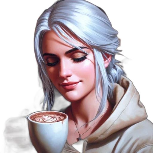 face, staff, fantasy art, photorealistic transparent PNG cut-out
