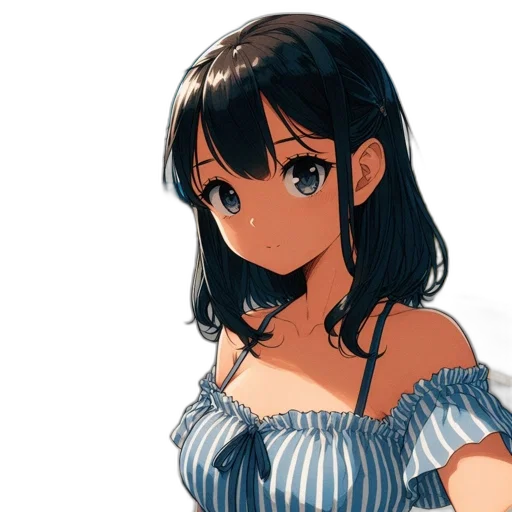 dress, face, staff, crown transparent PNG cut-out