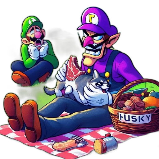 mask, food, pixel art, concept art transparent PNG cut-out